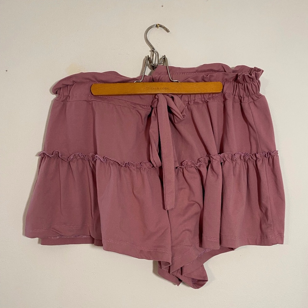 Hot Kiss blush pink play shorts